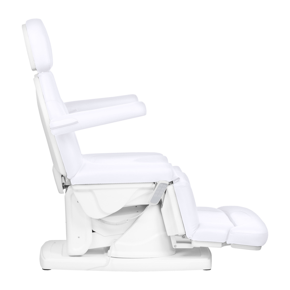 Električni podiatrijski kozmetični stol Kate, 4 aktuatorji, hladno bela - slika 3
