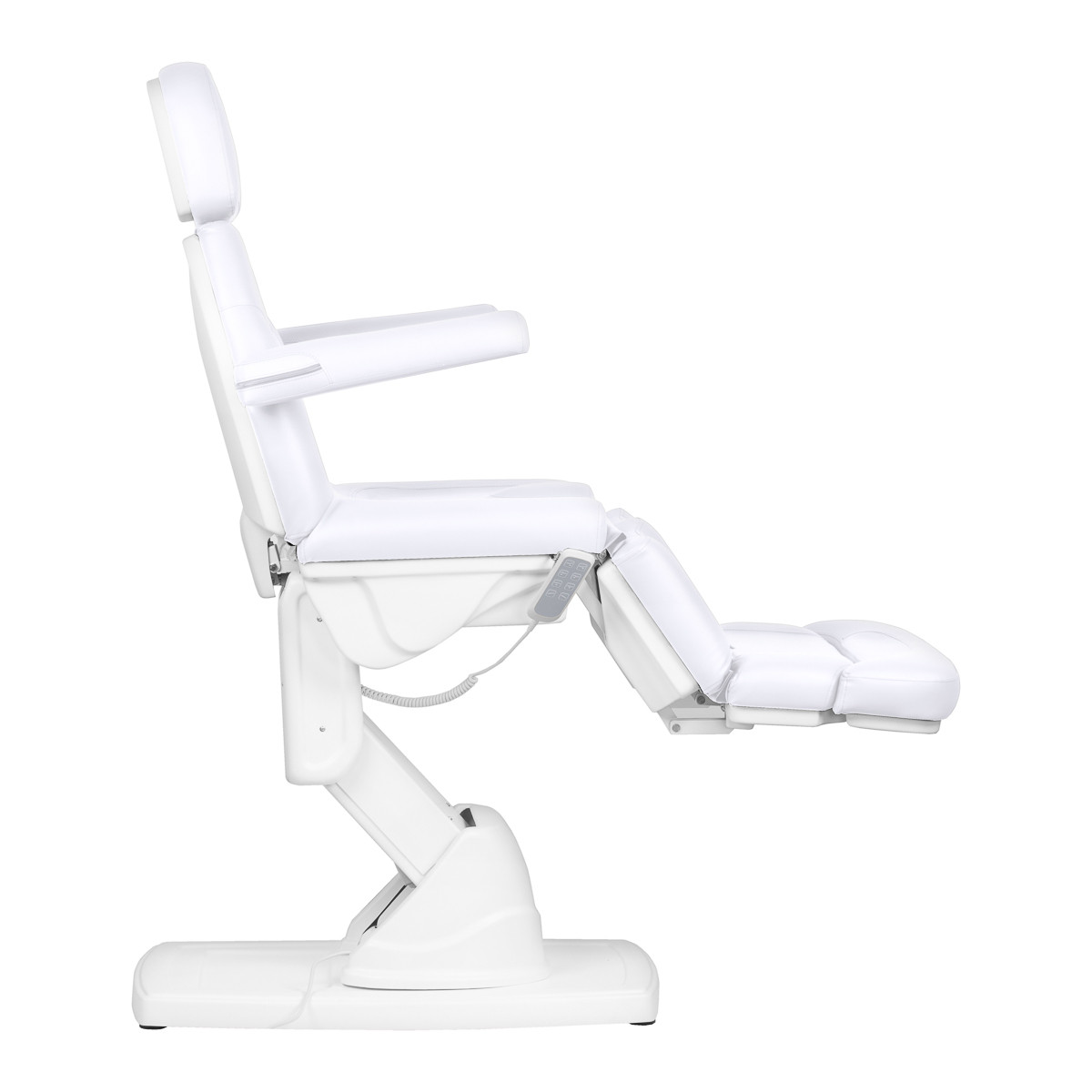 Električni podiatrijski kozmetični stol Kate, 4 aktuatorji, hladno bela - slika 4