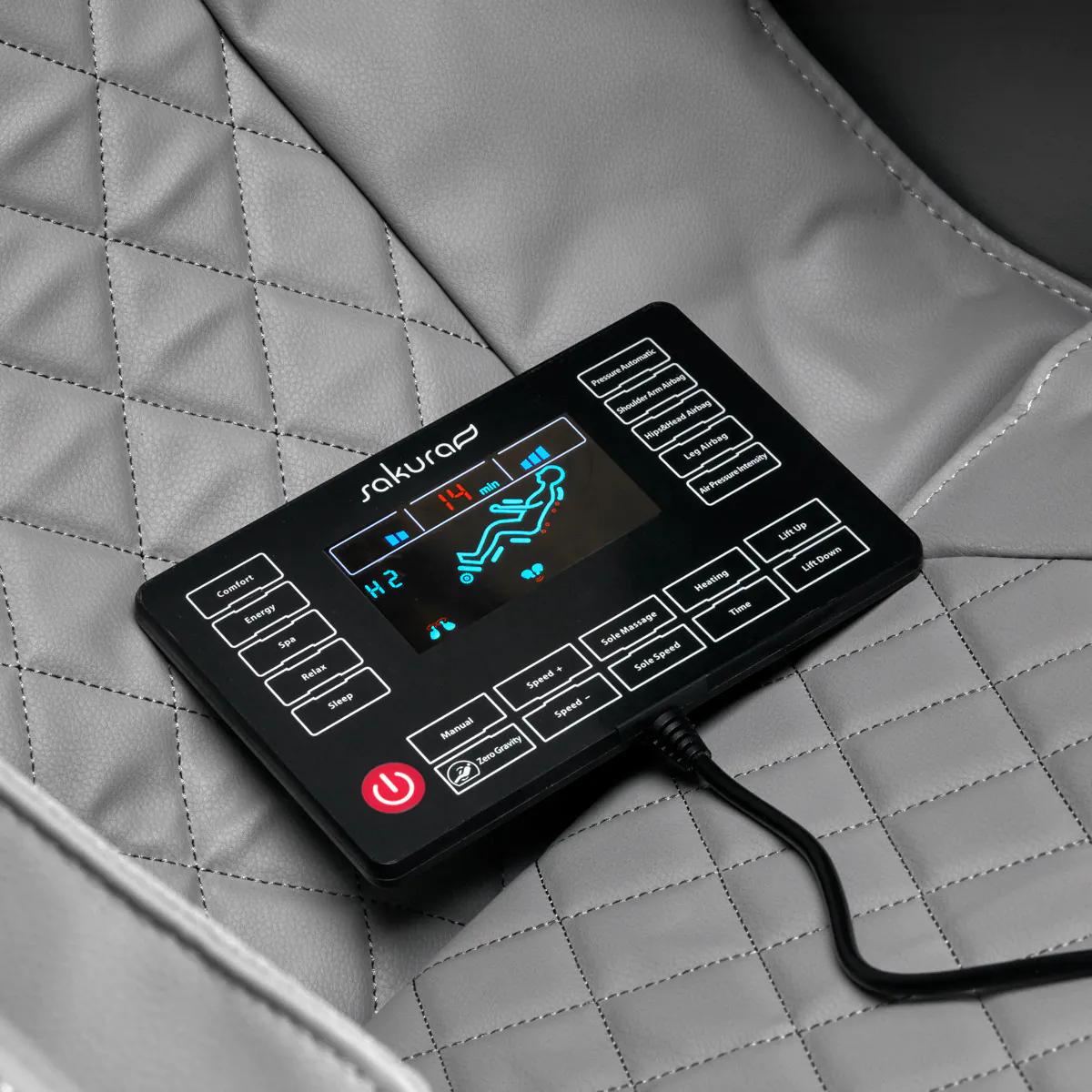 Alternative view of Masažni stol Sakura Classic 305 siv