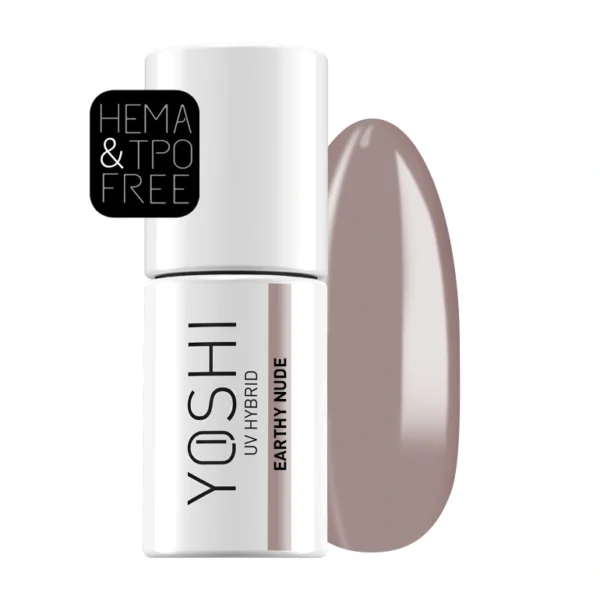 YOSHI UV Hibridni lak za nohte EARTHY NUDE 6ml – 135