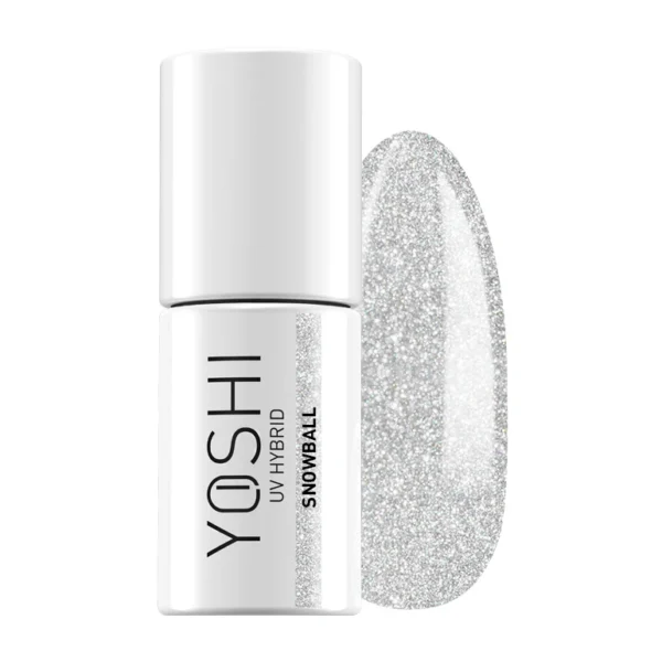 YOSHI UV Hibridni lak za nohte SNOWBALL 6ml – 621