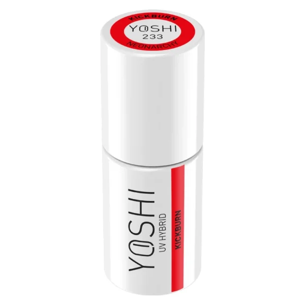 YOSHI UV Hibridni lak za nohte KICKBURN 6ml – 233 - slika 3