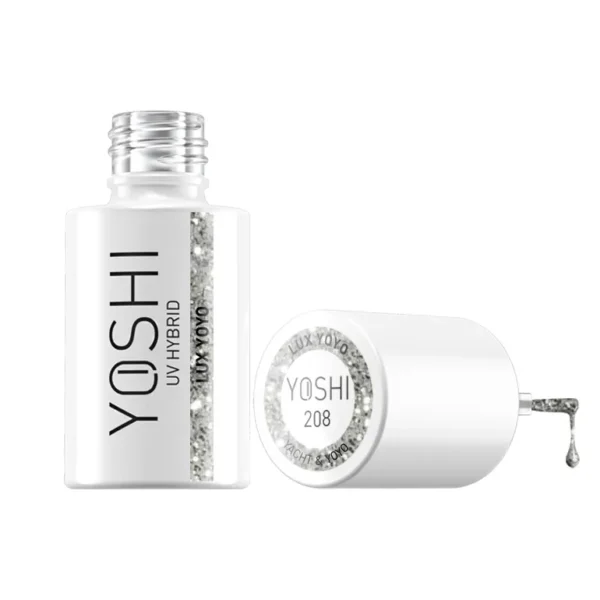 YOSHI UV Hibridni lak za nohte LUX YOYO 6ml – 208 - slika 4