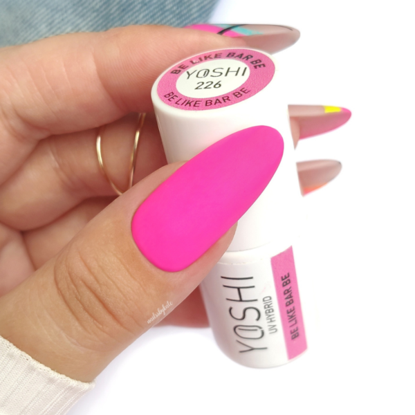 Alternative view of YOSHI UV Hibridni lak za nohte BE LIKE BAR BE 6ml – 226