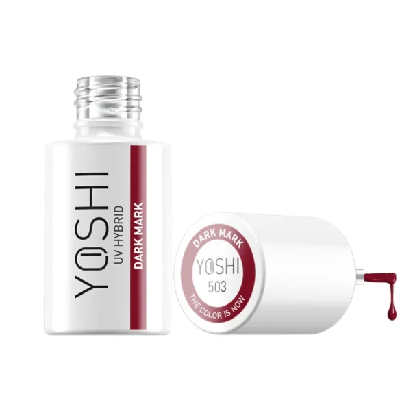 YOSHI UV Hibridni lak za nohte DARK MARK 6ml – 503 - slika 4