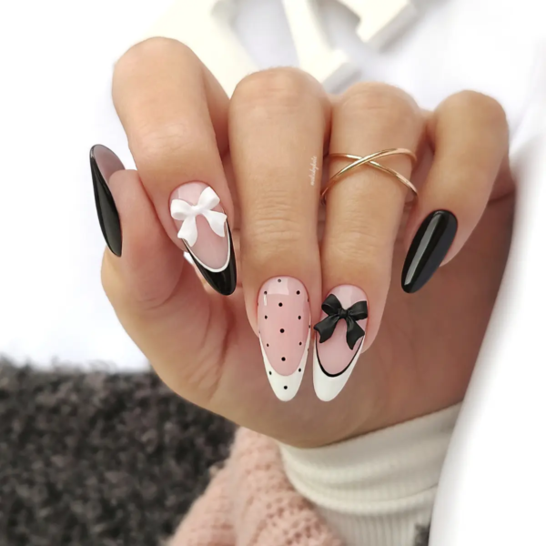 YOSHI UV hibridni lak za nohte Woman In Black 6 ml – 605 - slika 7