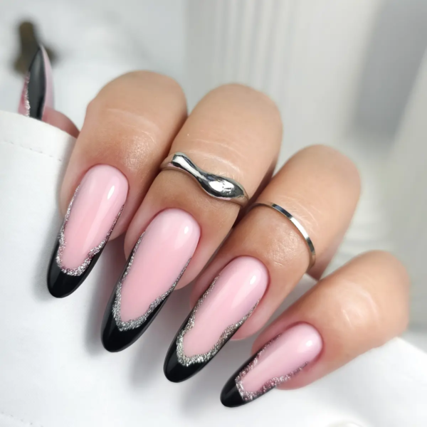 YOSHI UV hibridni lak za nohte Woman In Black 6 ml – 605 - slika 8