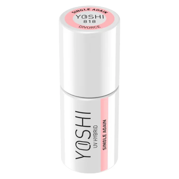 Alternative view of YOSHI UV Hibridni lak za nohte SINGLE AGAIN 6ml – 818