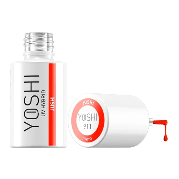 YOSHI UV Hibridni lak za nohte JUSHI 6ml – 911 - slika 3