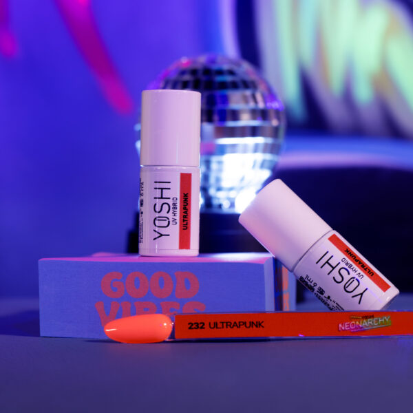 YOSHI UV Hibridni lak za nohte ULTRAPUNK 6ml – 232