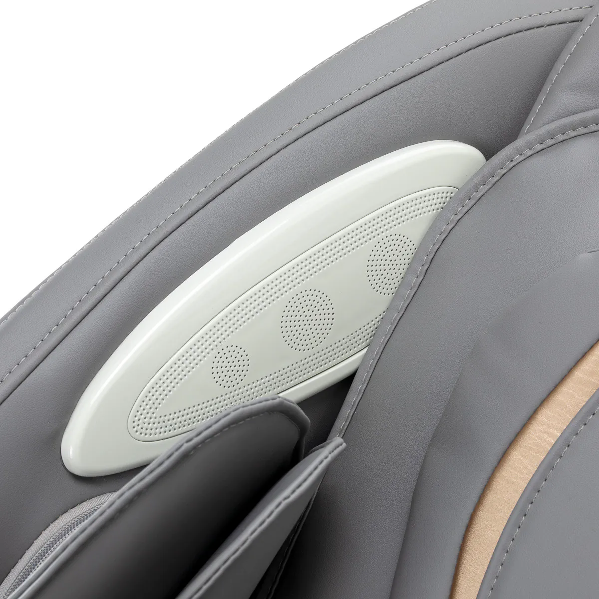 MASAŽNI STOL 3D Sakura Maximus 809 belo-siv - slika 9