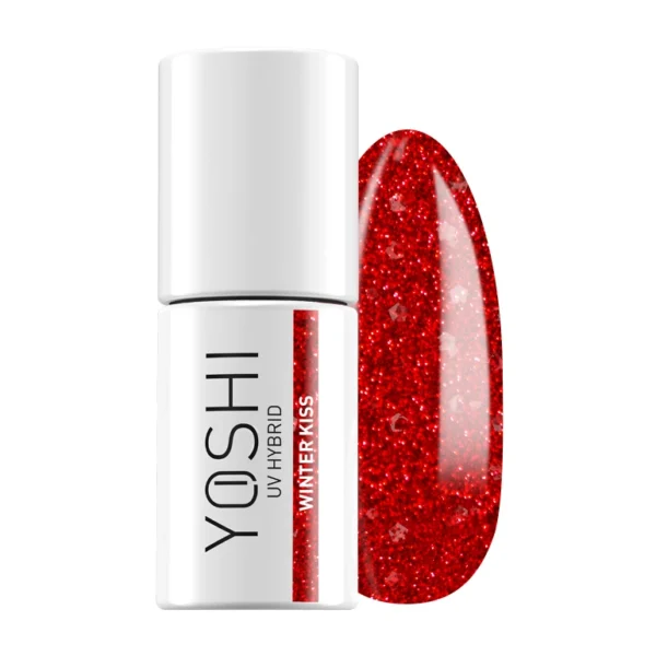 YOSHI UV Hibridni lak za nohte WINTER KISS 6ml – 624