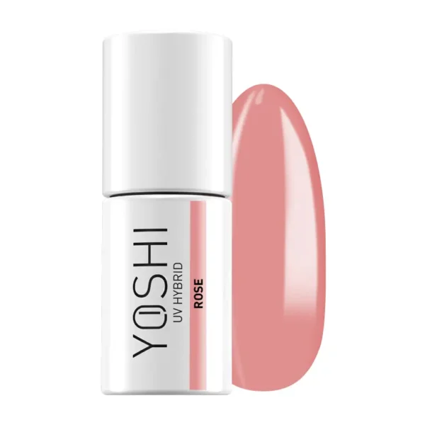 YOSHI Hibridni UV lak za nohte Rose 6 ml - 003