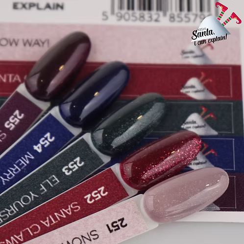 Alternative view of YOSHI UV Hibridni lak za nohte SLEIGH WHAT? 6ml – 255