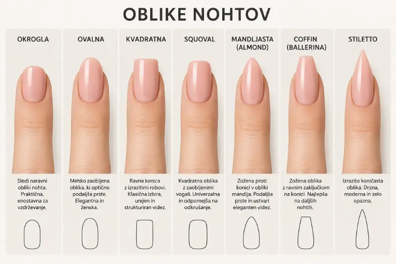 oblike nohtov