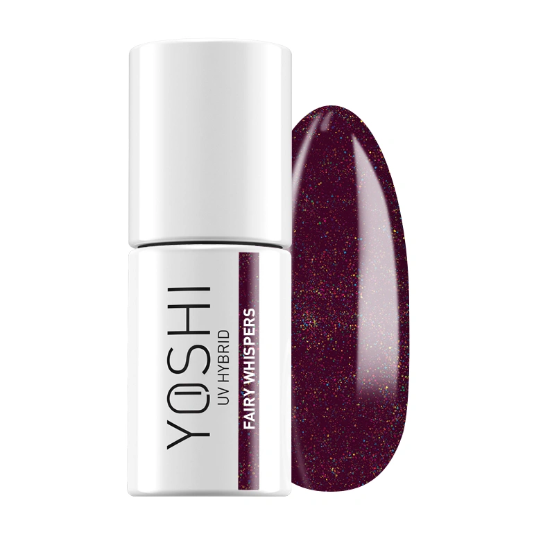 YOSHI UV Hibridni lak za nohte FAIRY WHISPERS 6ml – 625