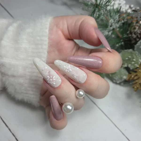 YOSHI UV Hibridni lak za nohte SNOW WAY! 6ml – 251 - slika 4