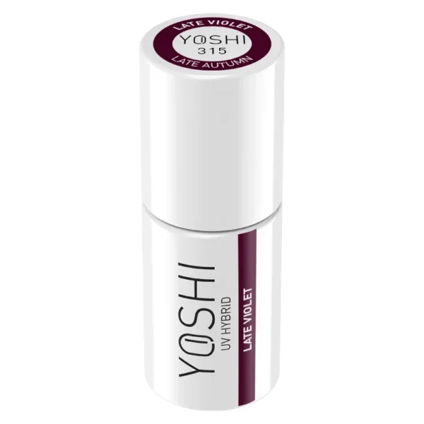 Alternative view of YOSHI UV Hibridni lak za nohte LATE VIOLET 6ml – 315