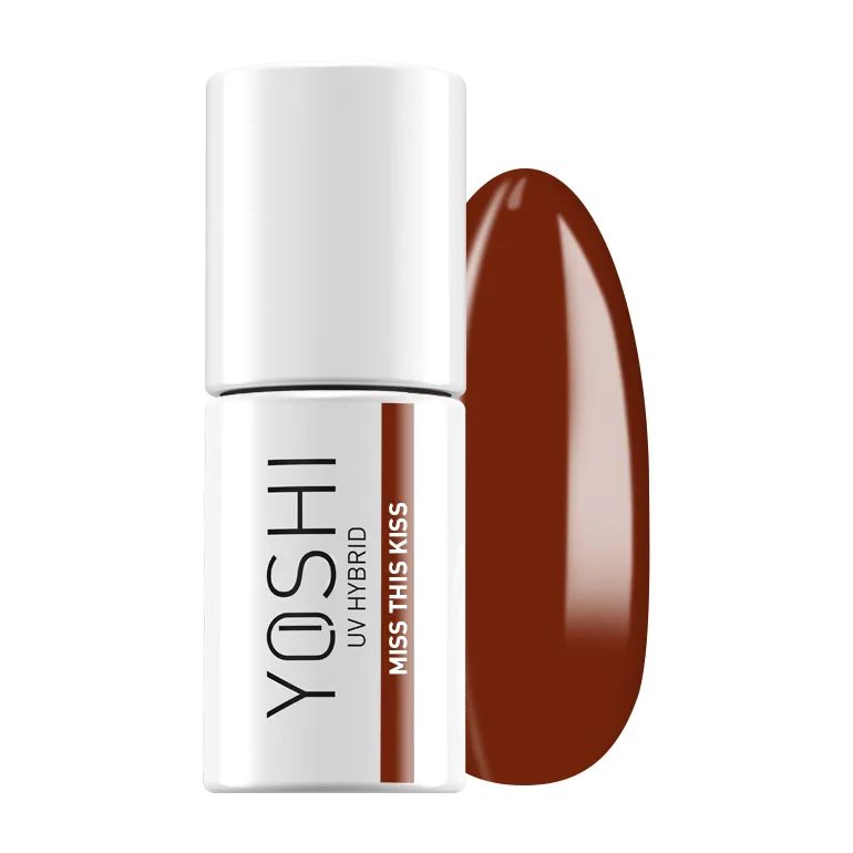 YOSHI UV Hibridni lak za nohte MISS THE KISS 6ml – 501