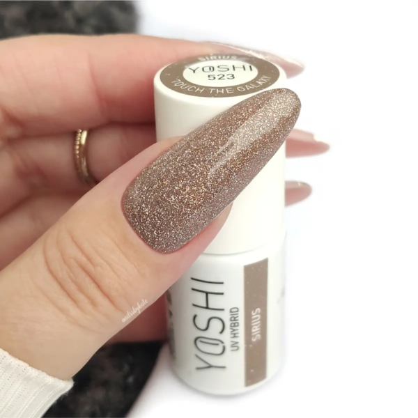 YOSHI UV Hibridni lak za nohte SIRIUS 6ml – 523 - slika 5