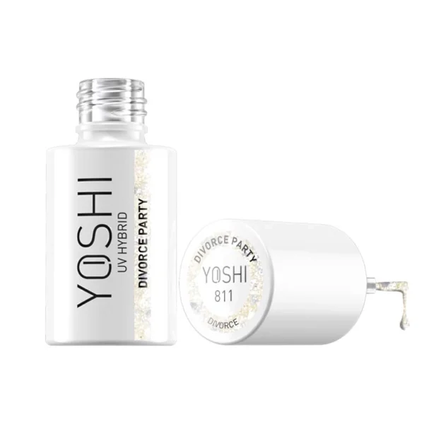 YOSHI UV Hibridni lak za nohte DIVORCE PARTY 6ml – 811 - slika 7
