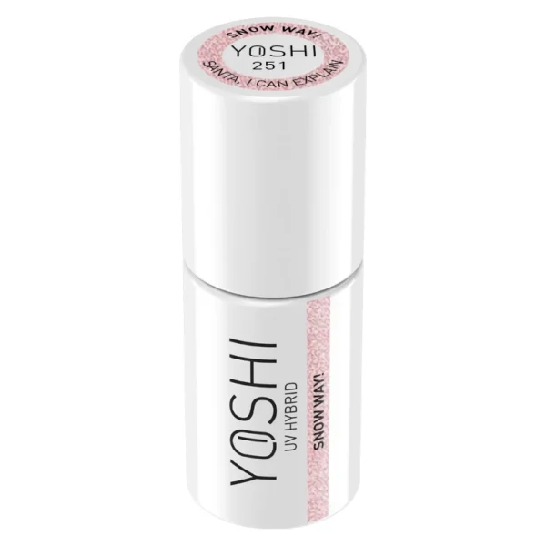 YOSHI UV Hibridni lak za nohte SNOW WAY! 6ml – 251 - slika 11