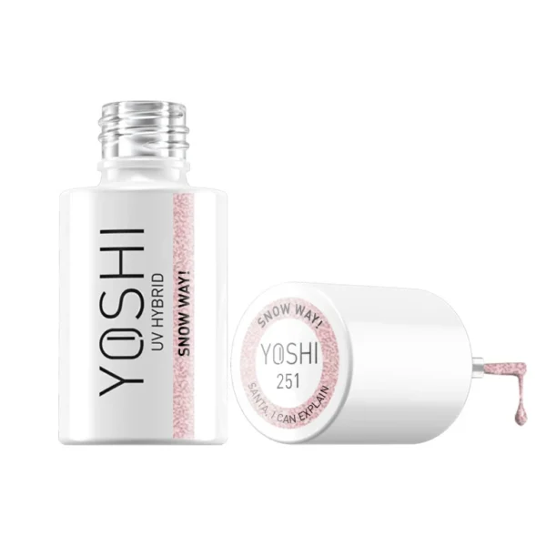 YOSHI UV Hibridni lak za nohte SNOW WAY! 6ml – 251 - slika 12