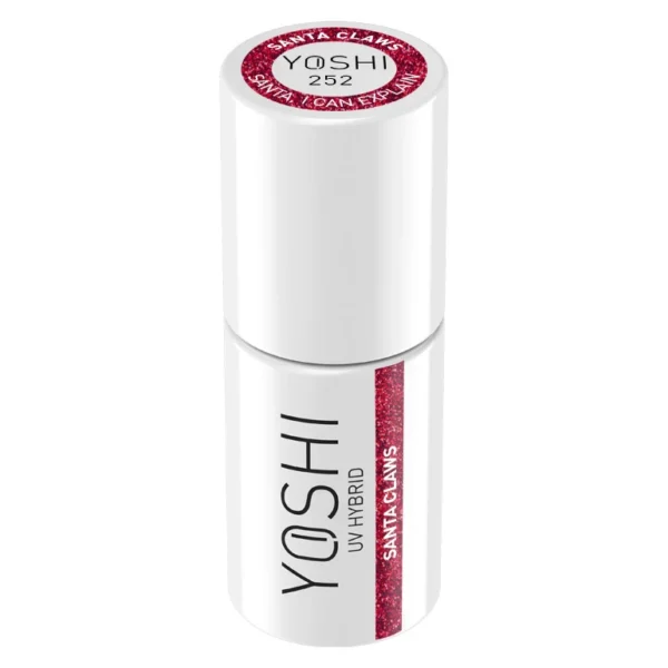 YOSHI UV Hibridni lak za nohte SANTA CLAWS 6ml – 252 - slika 11
