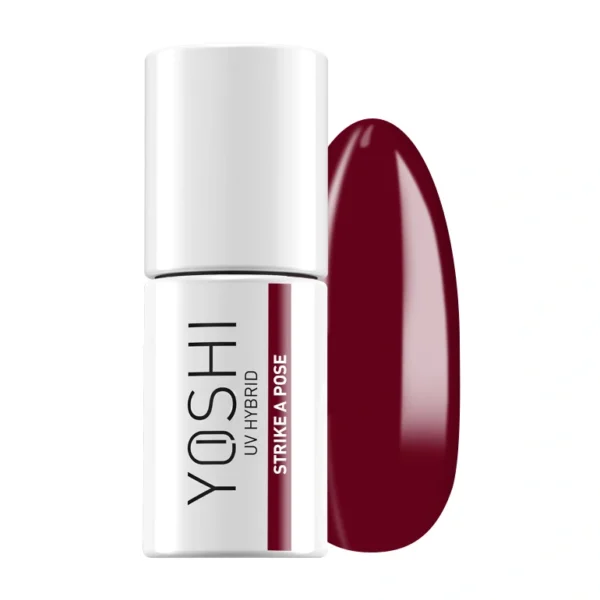 YOSHI UV Hibridni lak za nohte STRIKE A POSE 6ml – 296